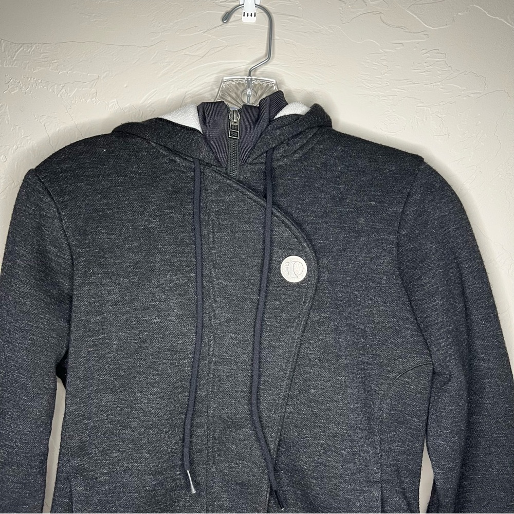 Pearl Izumi Women's Gray Spacedye Select‎ Series Scuba Hoodie Cycling Jacket - Picture 3 of 10